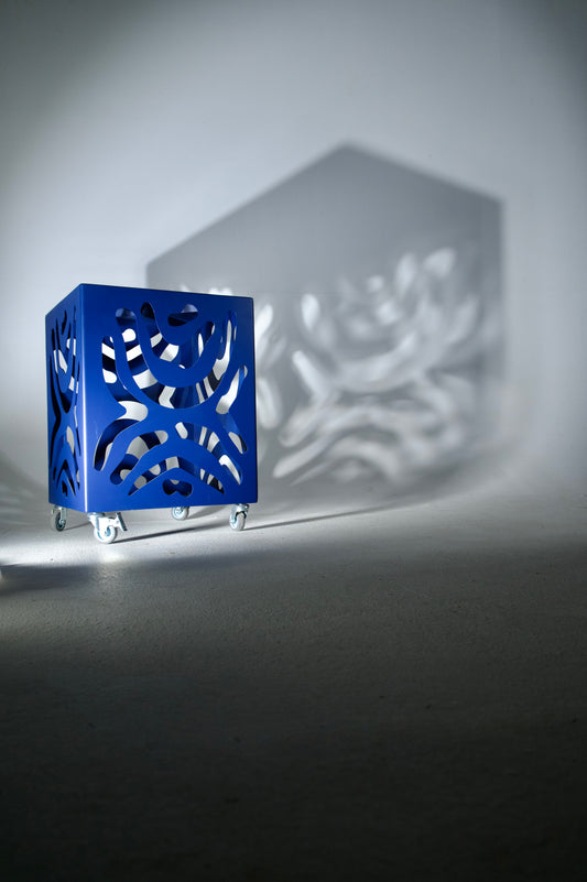 "Ias" - Blossom Relics Mobile Stool / Side Table